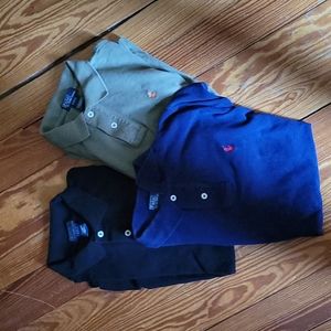 Ralph lauren 3 boys collar polo size M 10-12